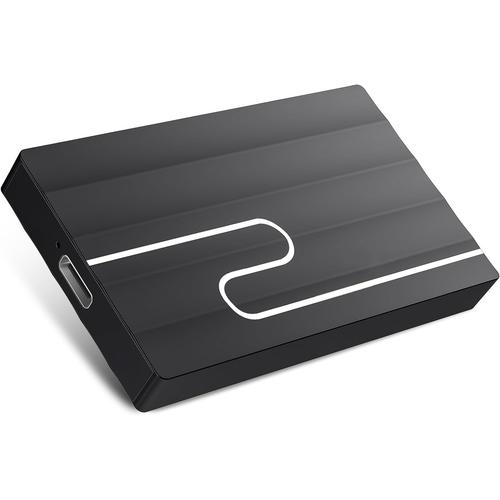 Black-20 2T Disque Dur Externe, Ultra-Mince 2, 5, Stockage pour PC, Mac (Noir)