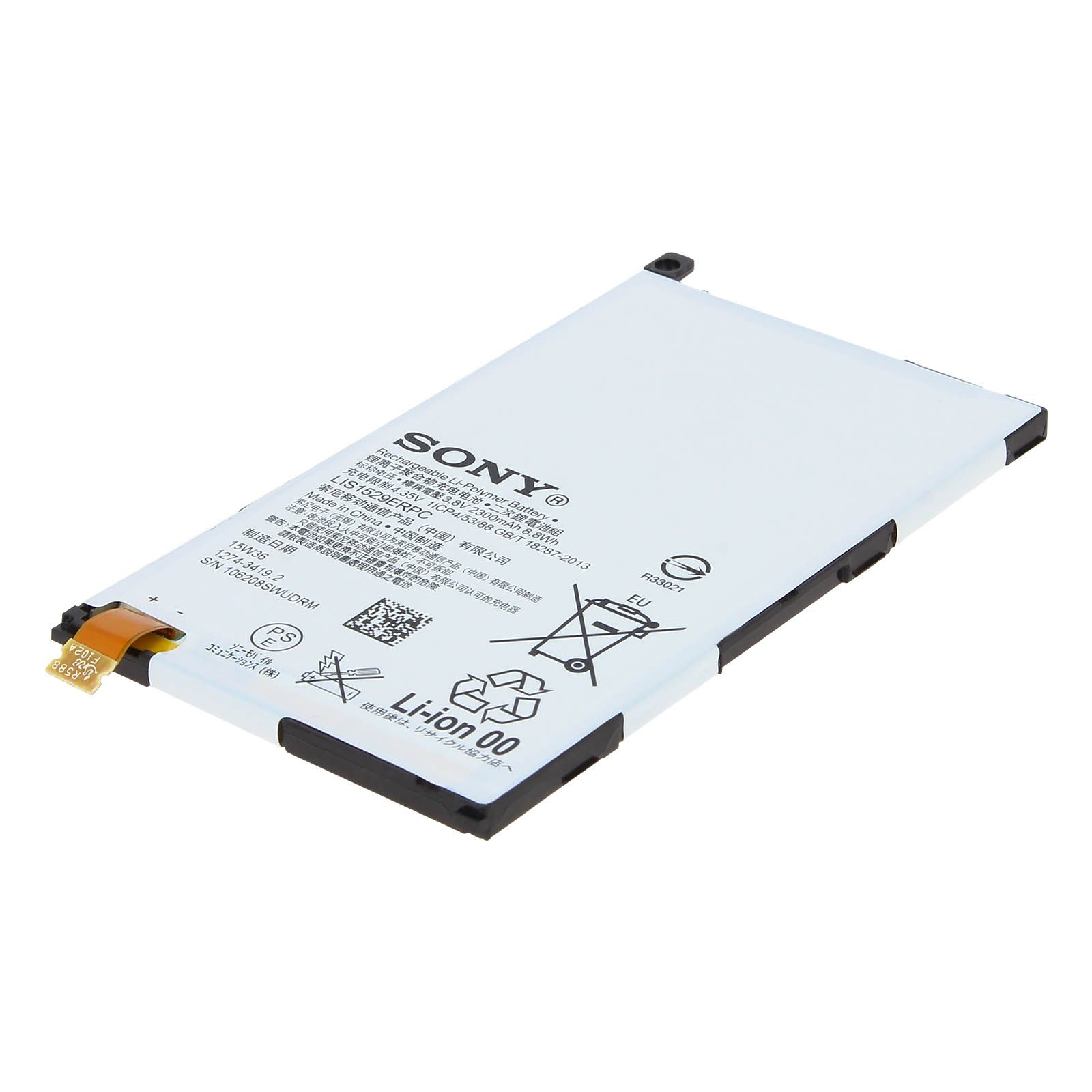 Batterie Interne Sony Xperia Z1 Compact 2300mah Original Lis1529erpc