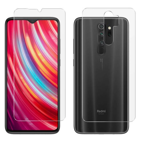 Films Redmi Note 8 Pro Protection Avant Arrière Antibactérien