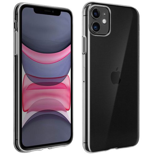 Coque Iphone 11 Protection Silicone Souple Ultra-Fin Transparent