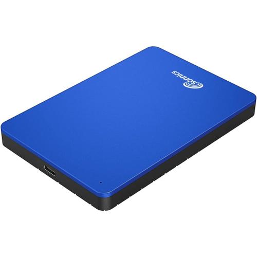 Bleu 1TB USB 3.1 Type C Externes Portable Durs Disques pour Fenêtres PC, Mac, Smart TV, Xbox One/Série X & PS4 /PS5, Bleu