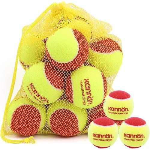 Balles De Tennis Avec Sac De Transport, 12 Pièces Balles De Tennis Pour Enfant, Rouge Décompression 75% Balles De Tennis Durables Pour La Compétition Et L'entraînement