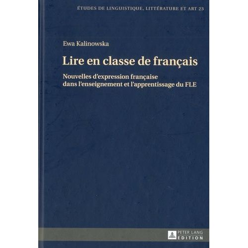 Lire En Classe De Français