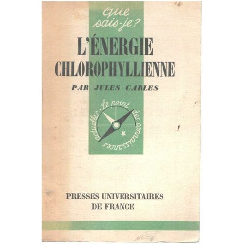 L'energie Chlorophyllienne