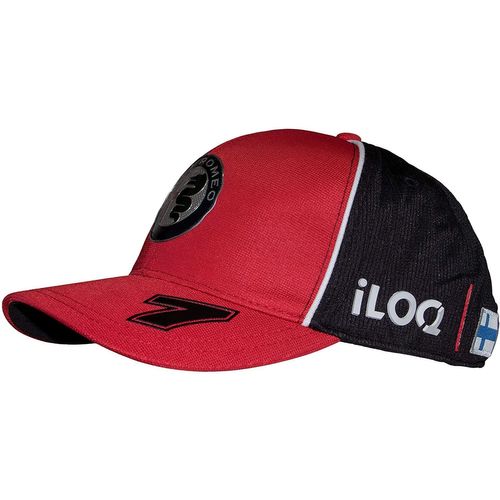 Casquette Baseball Enfant Alfa Romeo Racing Team Kimi Räikkönen 7 Officiel Formule 1