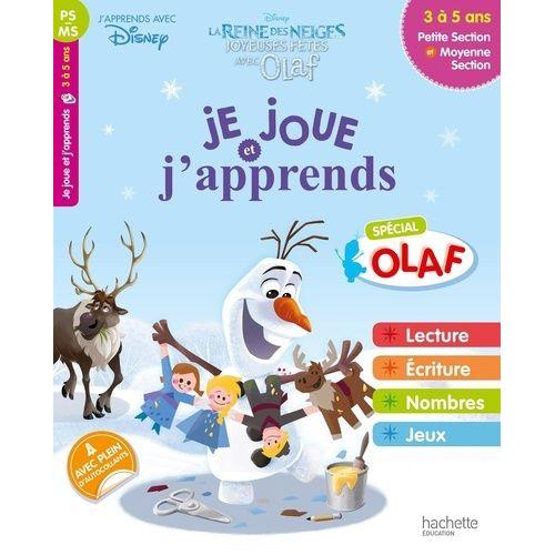 Je Joue Et J'apprends Petite Et Moyenne Sections 3-5 Ans - La Reine Des Neiges