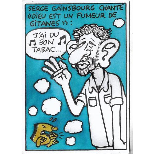 Carte Postale "Serge Gainsbourg"