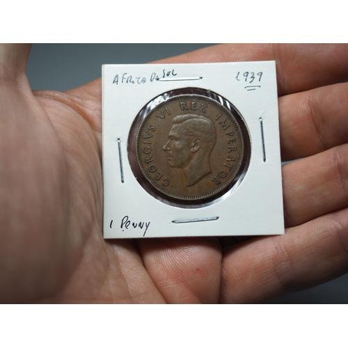 Afrique Du Sud 1 One Penny 1939