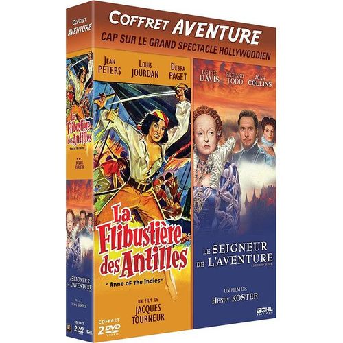 Coffret Aventure - La Flibustière Des Antilles + Le Seigneur De L'aventure - Pack