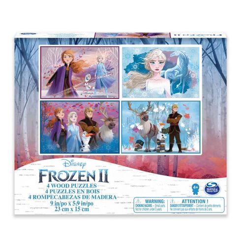 Games Puzzle Bois 4 Modeles Frozen 2