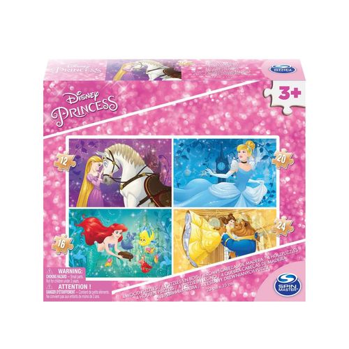 Games Puzzle Bois 4 Modeles - Disney Princesses
