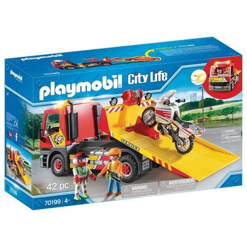 Playmobil - 70200 Camion de recyclage des ordures, Playmobil City