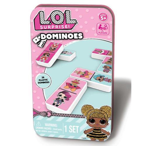 Games Boite Metal Dominos L.O.L Surprise