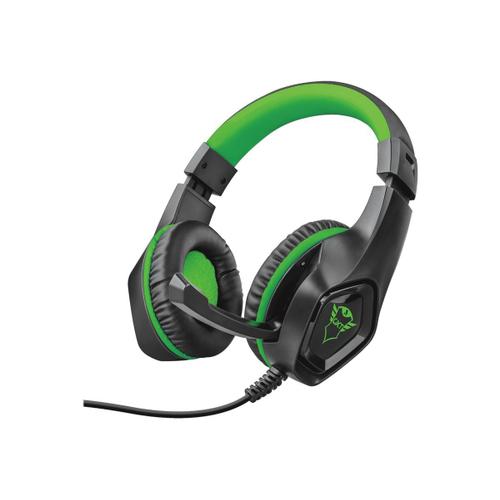 Trust Gaming GXT 404G Rana - Micro-casque - circum-aural - filaire - jack 3,5mm - pour Xbox One, Xbox One S, Xbox One X