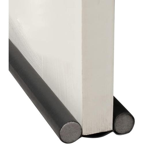 Joint Bas De Porte Bas De Porte Double Isolant, Calfeutrer Bas De Port, Door Draft Excluder Universel Bande D'¿¿Tanch¿¿It¿¿ De Porte Pour Isolation Bruyante, Froid, Vent, Insectes, Longueur R¿¿Glable