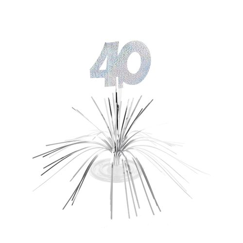 Centre De Table 40 Ans Argent