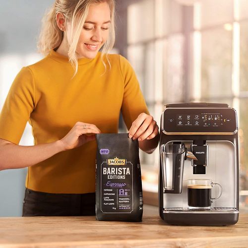Machine À Café Automatique Expresso De 1,8l 1500w Noir Gris