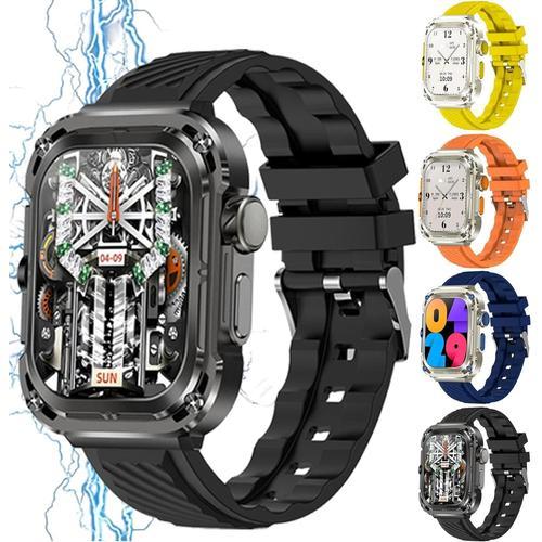 Z85 Max Smartwatch, Z85 Smart Watch, Smart Watches For Men Z85 Max, 2.1 Inch Ultra Large Hd Display, Ip68 Waterproof Smartwatch, Outdoor Sport Ultra Smart Watch For Fitness (Size : Black)