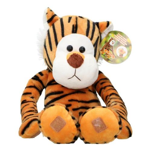 Tigre En Peluche 55 Cm Xl Geant Velcro Scratch