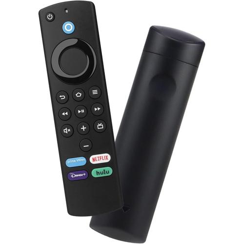 Fire TV Télécommande de rechange, télécommande vocale de 3ème génération L5B83G pour Fire Smart TV Stick (4K, 4K Max, Lite) (2e génération, 3e génération)/Fire Smart TV Cube (1ère génération, 2e