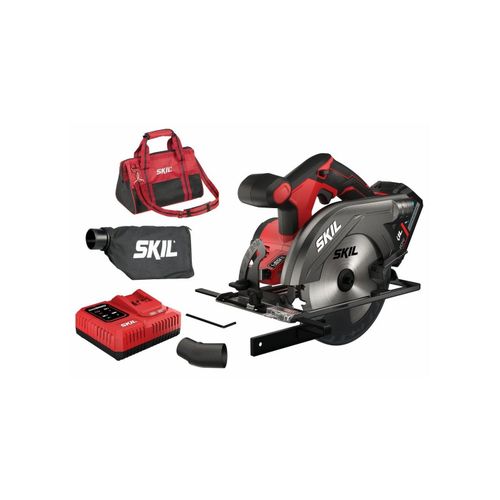 Scie circulaire sans fil 3520 DB Skil - 18 V - Rouge