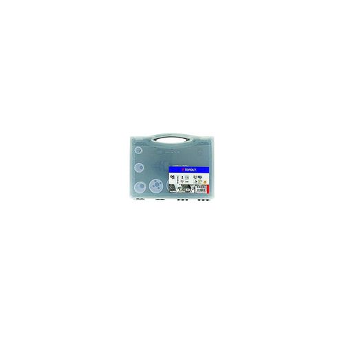 Composition scies cloches Tivoly - 6 scies cloches et 2 pilotes pour guidage