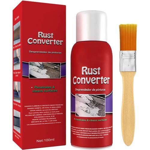 Convertisseur De Rouille Pour Voiture, Convertisseur De Rouille Pour Métal, Anti-Rouille, Inhibiteur De Rouille, Spray Dérouillage Pour L'extérieur De Voiture, Entretien Nettoyant, Dissolvant