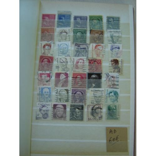 Ad 606 // Lot Etats Unis /Usa * Timbres Obliteres ** Personnages Petits Formats