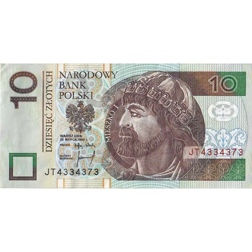 Billet 10 Zloty 1994