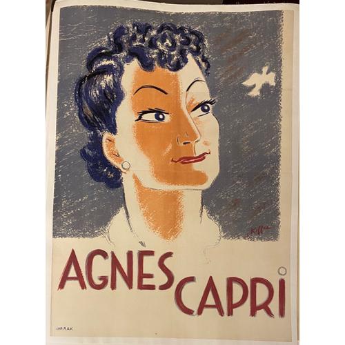 Affiche Agnes Capri