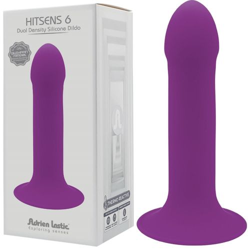 Hitsens 6 Gode Ventouse Violet Thermo Réactive Violet