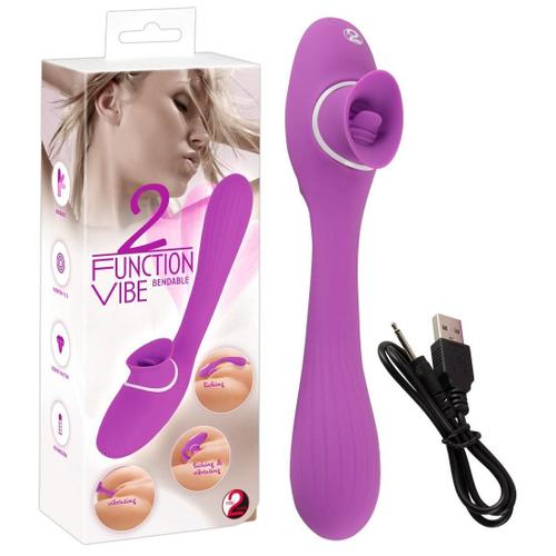 Vibromasseur Rechargeable Double Fonction You 2 Toys - Bad Kitty