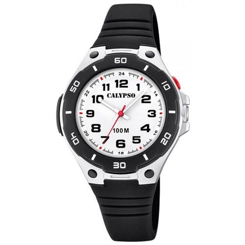 Calypso Sweet Time Montre Junior Bracelet Résine Noire K5758/6