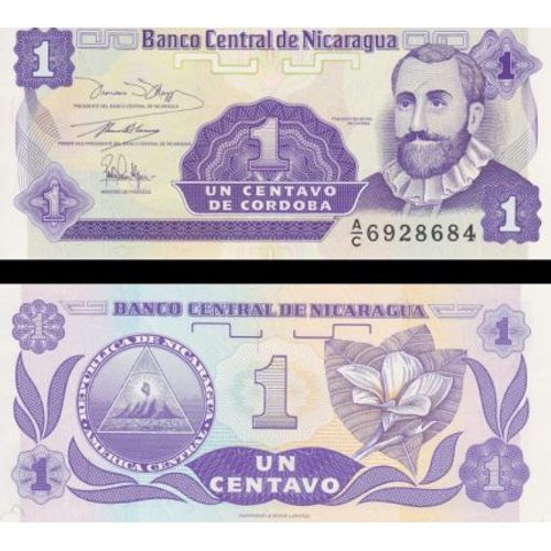 Billet Nicaragua 1 Cordoba