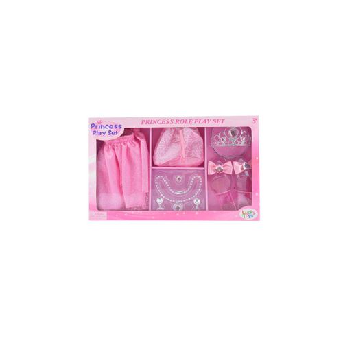 Coffret Déguisement Princesse Rose