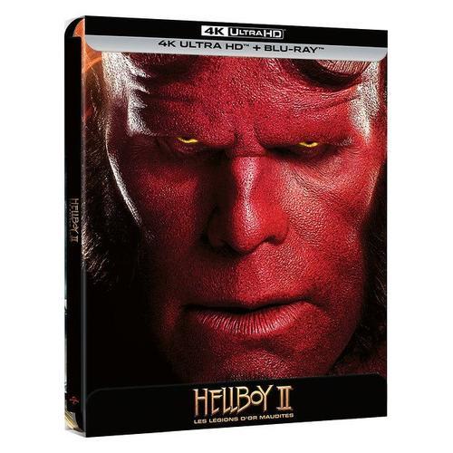Hellboy Ii, Les Légions D'or Maudites - 4k Ultra Hd + Blu-Ray - Édition Boîtier Steelbook