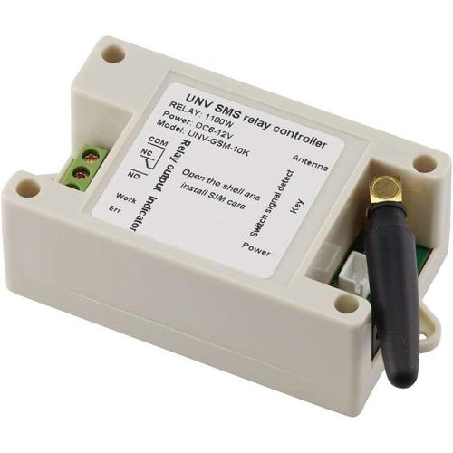 1 Canal Module de Relais SMS Appel GSM Télécommande Commutateur SIM800C STM32F103CBT6 avec étui et Tournevis