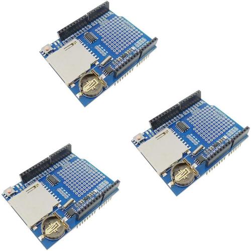 3PCS Enregistreur de données Module Enregistrement Enregistreur Bouclier V1.0 pour Arduino