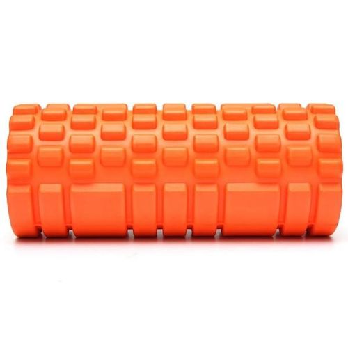 Eva Yoga Gym Pilates Foam Roller Massage Trigger Point 33x14cm, Violet