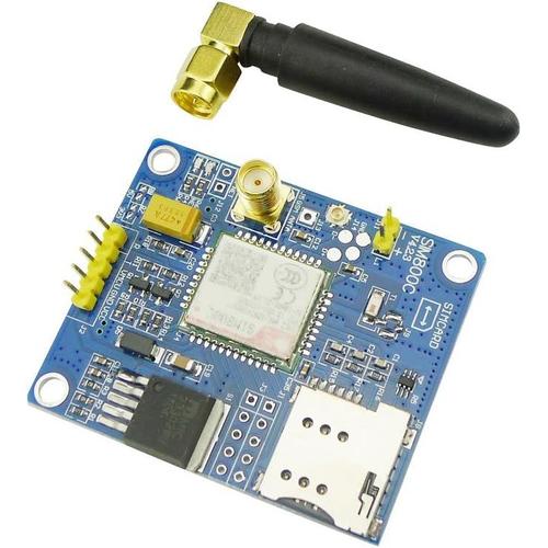 SIM800C Conseil de développement GSM Module avec Antenne Soutien Message Bluetooth TTS DTMF Quadri-Bande