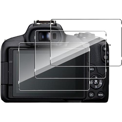 Pour Canon Eos R50 / Canon Eos R8 Verre Trempé¿3 Pièces ¿, 9h Dureté Résistant Aux Rayures Verre Trempé Membrane, Sans Bulles Anti-Empreintes Hd Protection Décran