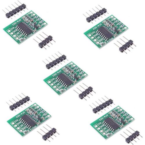 5PCS HX711 Module Capteur de Pesage Capteur Double Canal Pression 24Bit AD pour Arduino