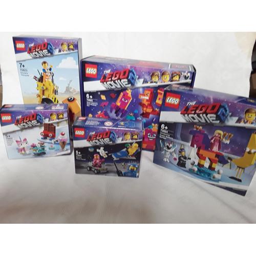 Lot Lego Movie 2 : 70822 + 70823 + 70824 + 70825 + 70841