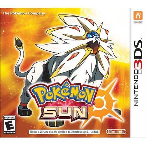 Pokémon Sun (Jeu En Anglais) 3ds