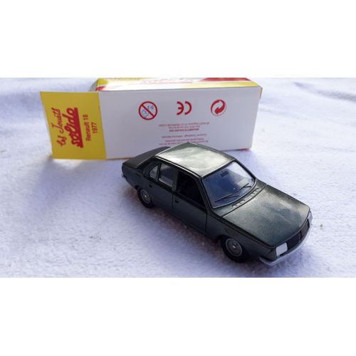 Solido H - Renault 18, R18 1977 Vert Foncé 1:43-Solido