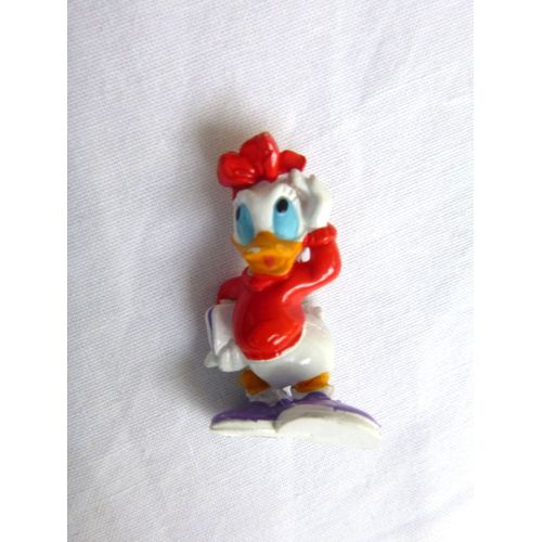 Daisy Duck Figurine Walt Disney Des Années 1990 Taille 4 Cm Environ