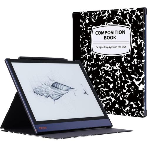 Étui Pour Tablette Papier Onyx Boox Note Air/Note Air 2 Plus 10,3"", Housse En Cuir Pu De Qualité Supérieure Avec Support Pliable (Ne Convient Pas À La Tablette Boox Note Air 3 10,3"" Epaper)