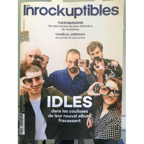 Les Inrockuptibles 1294 Idles Camélia Jordana Édouard Louis Caro Laure Calamy Diana Rigg