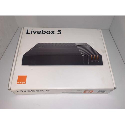 Livebox 5 Orange MODEM FIBRE COMPLET NEUF