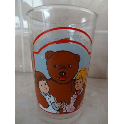 Verre Bonne Nuit Les Petits -double face,avec Nicolas et